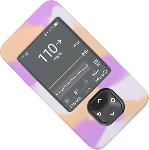 Mixed Color Silicone Case for Dexcom G7/G6 Receiver, Mix-Pink