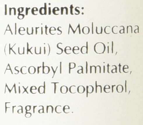 Oils of Aloha - Hawaii Kukui Nut Oil, Tropic Breeze Fragrance, 4 oz