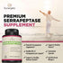 Premium Serrapeptase Enzyme Supplement, Supports Sinus Health, 40,000 SU Per Capsule, 90 Enteric Coated Capsules