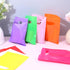 Xaajooio 500 6x8 Inch Pcs Multicolor Plastic Goodie Bags with Handles Bulk Party Favor Gift Bags for Birthday Christmas