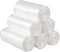 Ziglous 13 Gallons Kitchen Garbage Bin Liner, Clear Trash Bags, 150 Counts, 6