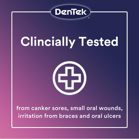 DenTek Canker Relief Sore Patch, 6 Count (Pack of 1) - Relieves Canker Pain