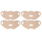 Yinhing Outdoor Gel Mask, 4pcs Cooling Patch with Earloops for Sun Protection and Skincare Mask