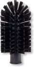 SPARTA Industrial Tank Brush Head, Drain Brush with 3/4" Thread Hole for Commercial Use, Black