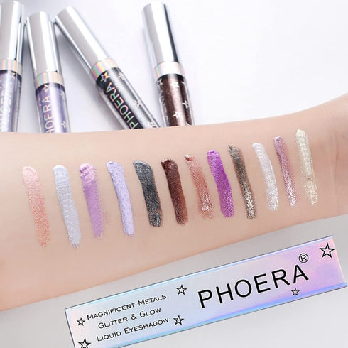 Liquid Eyeshadow, Waterproof Glitter Shimmer Eye Stick, Long Lasting Eyeliner Pencil Makeup Cosmetics (A101)