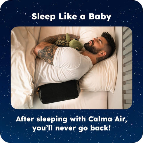 Whole Nights Backpack V2, for Side Sleep Posture - Inflatable Calma Air Anti Snoring Side Sleeper Pillow, Comfortably