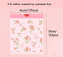 YIHUANYIFA 4 156pcs Gallon Small Trash Bags Tearing-Free Drawstring for Bathroom Office Home Bedroom Trash Can