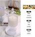 REKMO AMOY LANGYE 6 oz Luxury Lemon, Citrus, Basil Scented Soy Candles for Home - Non Toxic, Long Lasting Burn, Frosted