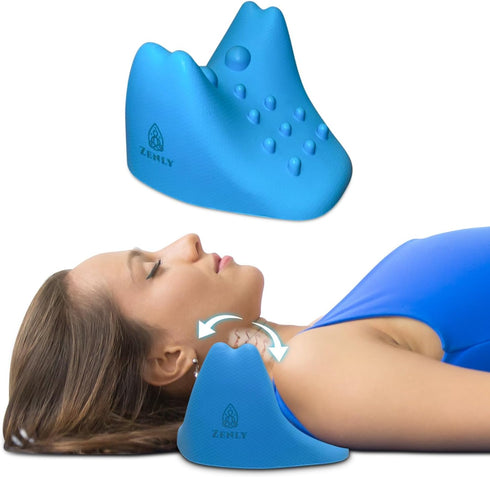 Neck and Shoulder Relaxer Neck Stretcher for Pain Relief - Cervical Neck Traction Device for Posture Alignment