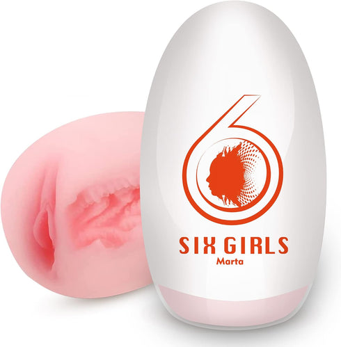 Lilecemie Male Masturbator Egg, Portable Pleasure Pocket Pussy Stroker with 3D Realistic Textured