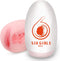 Lilecemie Male Masturbator Egg, Portable Pleasure Pocket Pussy Stroker with 3D Realistic Textured