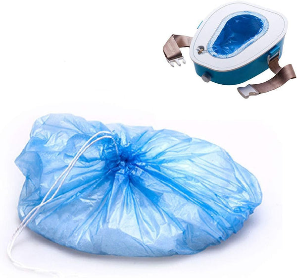 YOMQLJXB 30PCS Portable Car Toilet Plastic Replacement Bags, Potty Bags