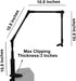Foldable Aluminum CPAP Hose Holder & Accessories - Adjustable & Secure to Avoid Tangling of CPAP Hoses