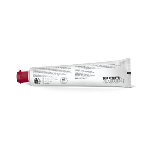 Red Seal Fluoride Free Toothpaste - Baking Soda - Herbal & Mineral Formula, Vegan-Friendly, Cruelty-Free, SLS
