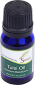 SVATV Tulsi/Holy Basil Essential Oil - Therapeutic Grade Aromatherapy Oils for Diffuser, Yoga, Massage & DIY Personal