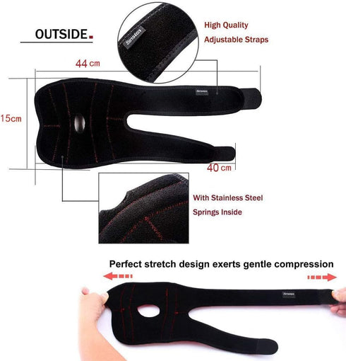 Senston Adjustable Breathable Neoprene Elbow Brace, 1 Pack