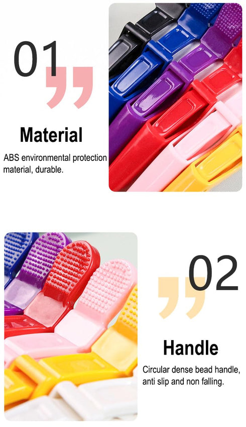 AKOAK 6 PCS Professional Anti-Slip Crocodile Clip, Large Styling Hair Clip for Women