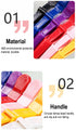 AKOAK 6 PCS Professional Anti-Slip Crocodile Clip, Large Styling Hair Clip for Women