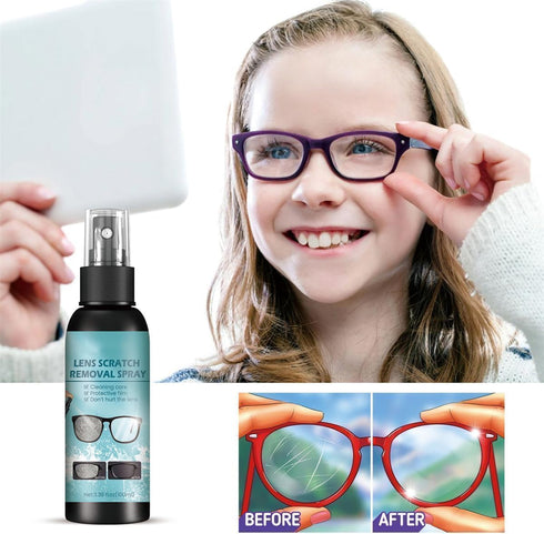 NOBEYSTON 2PCS S/E4 Lens Scratch Remover for Eye Glasses, Eyeglasses and Sunglasses Scratch Repair, Pocket & Travel