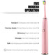 Toothbrushes,5 Bristles,1 Heads,IPX8 Sonic Electric Toothbrush,USB Rechargeable Modes with Timer, Sensitive Gum Care