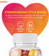 Vitamin C Gummy Vitamins, 60 Count, Orange Flavor, Vegan, Gluten Free, Boosts Immunity & Prevents Iron Deficiency