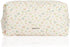 Umchichi Floral Large Cosmetic Bag for Women, Travel Toiletry Bag, Large Cotton Makeup Storage