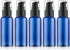 RAYNAG 5 Pack Empty Refillable Plastic Pump Bottle - Ideal for Lotion, Cream, Essential Oil, 50ml/1.7oz