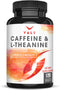 VALI Caffeine 50mg & L Theanine 100mg - Caffeine Pills & L-Theanine for Energy & Focus Supplement