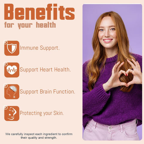 Elderberry Plus Capsules – Immune Support Supplement with Vitamins C, D3, Zinc, Selenium, 120 Veggie Capsules