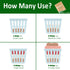 Eco Laundry Detergent Sheets - Fragrance Free Liquidless Soap Sheets (32 Loads) - Plastic Free, Eco Friendly NeatClear
