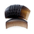 Yeshan 3.2" Plastic Hair Side Comb with Teeth Comb HairPin Clip for Women, Brown (12pcs)