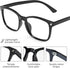 livho High Tech Blue Light Glasses - Advanced 99% Blue Light Blocking for Screen Fatigue & UV Protection