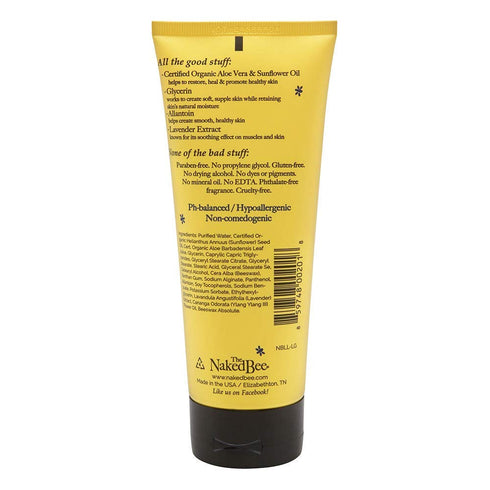 The Naked Bee Moisturizing Hand & Body Lotion with Lavender & Beeswax Absolute, 6.7 Ounce