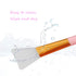 Silicone Face Mask Brush, 12 Pcs Soft Silicone Facial Mud Mask Applicator Beauty Tool