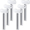 ZOCONE Toothpaste Squeezer, 6pcs Metal Tube Squeezer Key, Stainless Steel Toothpaste Roller for Paint, Cream, Cosmetic