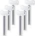 ZOCONE Toothpaste Squeezer, 6pcs Metal Tube Squeezer Key, Stainless Steel Toothpaste Roller for Paint, Cream, Cosmetic