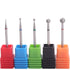 MZCMSL 5PCS Nail Drill Bits - Ball Head 3/32 Diamond Cuticle Bit for Electric Nail File Machine
