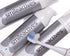Smileactives Vibrite Sonic Electric Toothbrush Heads - 3 White/Blue Replacement Brush Heads for Teeth Whitening