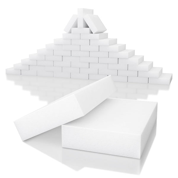 50Pcs Melamine Sponges for Cleaning - 10x6x2cm Magic Eraser Sponge Kitchen Cleaning Supplies, Bathroom Cleaning