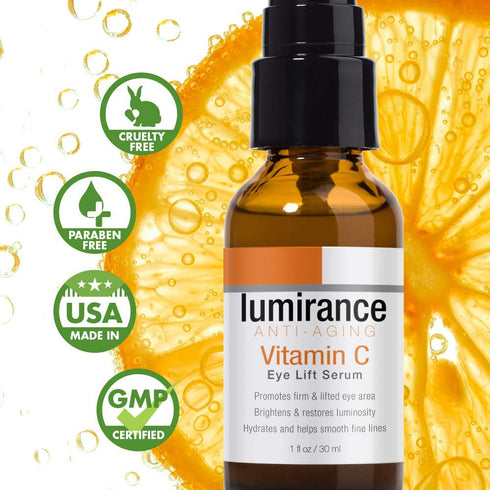Vitamin C Eye Lift Serum, Minimizes Wrinkles and Crows Feet, Helps Firming and Dark Circles, 30ml/1 fl oz