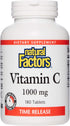 Natural Factors Vitamin C 1000mg Time Release, Potent Antioxidant Protection, 90 Tablets
