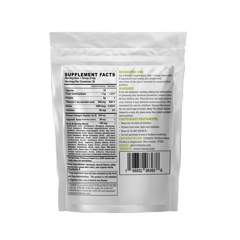 AMLA SUPERFOOD 20+Key Ingredients Collagen (Type 1 & Type 3) Powder with CLINICALLY Proven Ingredient (AMLA) for Adults,Fast-Acting Liquid DELIVERY(30 Day Supply)