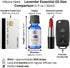 Hikona Heka Set 100% 1 oz 3-Pack Essential Oils for Diffusers Lavender, Palmarosa & Niaouli, Pure Undiluted Essential