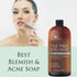 Tea Tree Body Wash with Stem Cell, Collagen & Tea Tree Oil, Fights Body Odor, Acne, Shower Gel for Women & Men