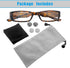 Led Readers Magnifying Glasses with Light for Men and Women, Compact Full Frame Eyewear, Nighttime Reader, +1.0