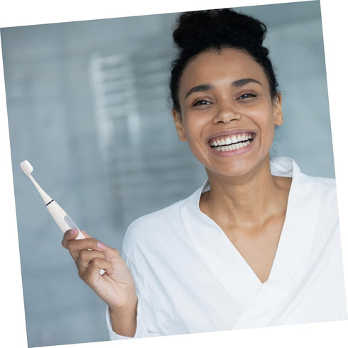 Veemoon Electric Toothbrush for Adults Waterproof Sonic Toothbrush with Soft Bristles Rechargeable Advanced Oral Care