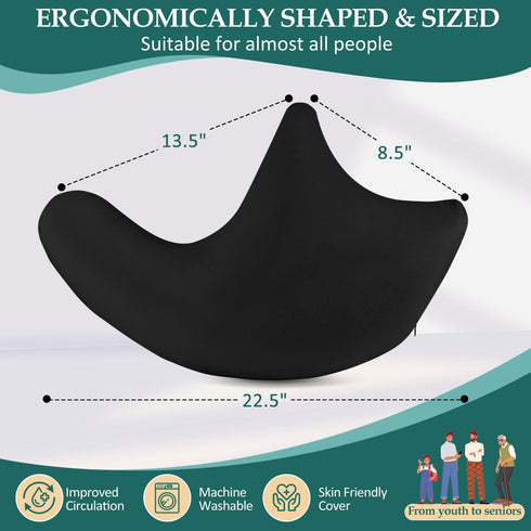 HARBOREST Shoulder Surgery Pillow - Relief Pillow for Shoulder Pain, Rotator Cuff for Sleeping or Sitting