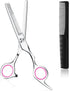 Thinning Shears for Hair Cutting, 6.7In Stainless Steel Scissors for Professional Haircut Trimming & Blending