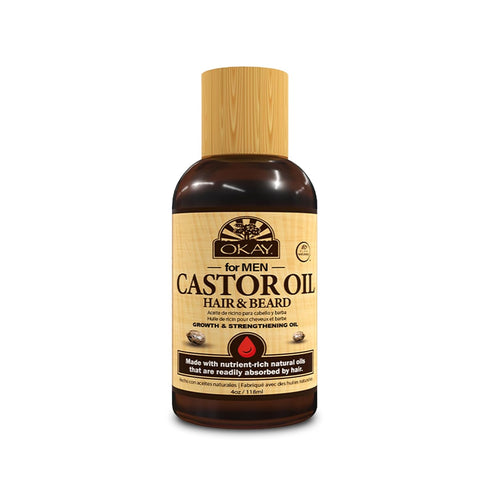 OKAY MEN BEARD HAIR GROWTH OIL 4oz