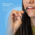 The Humble Co. Charcoal Floss Picks (200 Count) – Plant Based Dental Floss Picks with Grip Handle for Oral Care